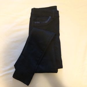 Calvin Klein Skinny Pants with Sequin Pocket Trim